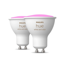 Philips Hue White i Color Ambiance žarulja GU10 2/1 8719514340084