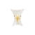 Zidna svjetiljka FIOCCO SMALL, E14, max 1x40W, jantar bijela - ID014623