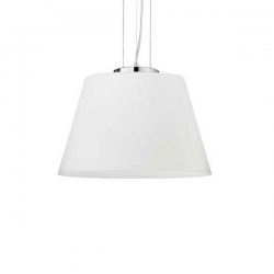 Viseća svjetiljka CYLINDER, E27, max 1x60W, PROM 405, krom bijela - ID025438