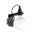 Zidna svjetiljka MINIMAL, E27, max 1x60W, crna - ID045214