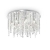 Stropna svjetiljka ROYAL, G9, max 12x40W, PROM 600, krom kristal - ID053004