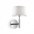 Zidna svjetiljka HILTON, G9, max 1x40W, PROM 180, krom bijela - ID075471