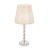 Stolna svjetiljka QUEEN BIG, E27, max 1x60W, PROM 350, kristal zlatna - ID077758