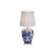 Stolna svjetiljka GÖTEBORG E14 40W 17cm plava/bijela 104999