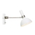 Zidna svjetiljka Markslojd LARRY Wall 1L White/Steel - 107499 - 7330024579637