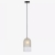 Viseća svjetiljka Markslojd COPE, E14, 1x18W, bijela/prozirna - MA108225
