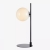 Stolna svjetiljka Markslojd DIONE, E14, 1x40W, bijela/crna - MA108271