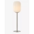 Stolna svjetiljka CAVA, E14, max 1x40W, PROM 140, satin nikal bijela - MA108561
