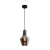 Viseća svjetiljka E27, max 1x40W, PROM 170, crna krom staklo - ZAM17055