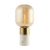 Stolna svjetiljka E27, max 1x25W, PROM 200, mesing mramor staklo - ZAM20253