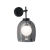 Zidna svjetiljka G9, max 1x5W, PROM 180, crna smoked opal staklo - ZAM22052
