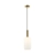 Viseća svjetiljka E27, max 1x40W, PROM 150, opal staklo zlatna - ZAM22070
