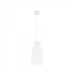 Viseća svjetiljka E27, max 1x40W, PROM 130, bijela keramika - ZAM22236