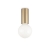 Ideal lux stropna svjetiljka PETIT E27 60W mesing - ID233031