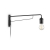 Ideal lux zidna svjetiljka TRIUMPH E27 60W crna - ID242392