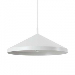 Viseća svjetiljka YURTA E27 1x60W, D500, bijela - ID285160