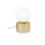 Stolna svjetiljka PERLAGE G9, LED 1x3,2W, PROM 100, opal staklo mesing - ID292458