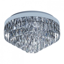 Stropna svjetiljka E14, 8x40W, PROM 480, krom /kristal “VALPARAISO 1” - 39489