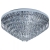 Stropna svjetiljka E14, 16x40W, PROM 780, krom /kristal “VALPARAISO 1” - 39492