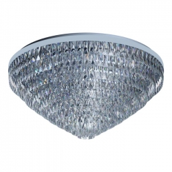 Stropna svjetiljka E14, 25x40W, PROM 980, krom /kristal “VALPARAISO 1” - 39493