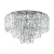 Stropna svjetiljka, E14, 10x25W, PROM 630, krom /kristal “CALMEILLES 1” - 39624