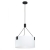 Viseća svjetiljka, E27, PROM 450, crna/bijela tekstil “TORTOLA” - 39882