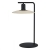 Stolna svjetiljka LED 5W, GU10, V-500, crna/drvo ‘MAYAZES’ - 39913