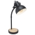 Stolna svjetiljka, E27, drvo/crna/bež “LUBENHAM ” - 43165