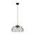 Viseća svjetiljka, E27, crna/drvo smeđa “PADSTOW” - 43364