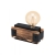Stolna svjetiljka, E27, drvo/crna “LAYHAM” - 43469