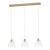 Viseća svjetiljka, E27, 3x40W, L-900, zlatna “COPLEY” - 43634
