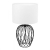 Stolna svjetiljka, E27, 1x40W, crna/bijela “NIMLET” - 43652