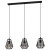 Viseća svjetiljka, E27, 3x40W, L-960, crna “STYPE” - 43693