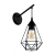 Zidna svjetiljka, E27, crna mat “TARBES” - 49081
