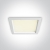 Stropna ugradbena svjetiljka LED 15W, 145x145, dimabilna, IP44, bijela - 50115UV/W