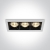 Ugradbena svjetiljka LED 12W WW 38deg IP20 230V bijela - DM50306B/W/W