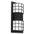 Vanjska zidna svjetiljka “CISTIERNA 2”, E27, max 2x10W, IP44, crna bijela - 900284