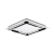 Plafonjera “ZAMPOTE”, LED 25W, 3000K, 380x380, crna bijela - 900329