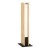 Stolna svjetiljka “ANCHORENA-Z”, LED 16W, H-465, RGB, dimabilna, crna drvo bijela - 900391