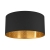 Stropna svjetiljka “ZARAGOZA”, E27, max 1x40W, PROM 475, crna zlatna - 900144