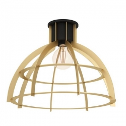 Stropna svjetiljka “STILLINGTON”, E27, max 1x40W, PROM 415, zlatna crna - 43766