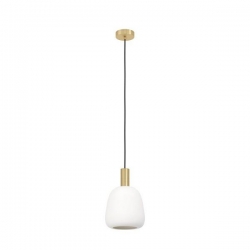 Viseća svjetiljka “MANZANARES”, E27, max 1x40W, PROM 225, mesing bijela - 900305