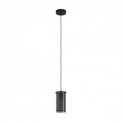 Viseća svjetiljka “PINTO TEXTIL 1”, E27, max 1x10W, PROM 120, crna - 900341