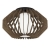 Stropna svjetiljka “RUSTICARIA”, E27, max 1x40W, PROM 450, crna drvo - 900385