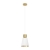 Viseća svjetiljka “AGLIENTINA”, E27, max 1x40W, PROM 200, mesing bijela - 900376