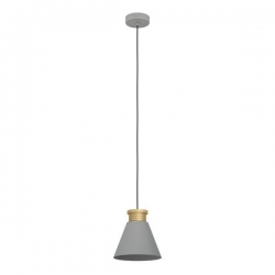Viseća svjetiljka “TWICKEN”, E27, max 1x40W, PROM 220, zlatna siva - 43838