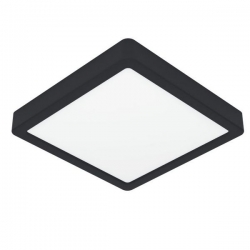 Kupaonska plafonjera “FUEVA 5”, LED 17W, 210x210, 3000K, IP44, crna - 900644