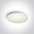 Bijela SUPER SLIM ROUND LED plafonjera 40W CW IP20 230V - DM62152/W/C