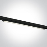 Crno LED linearno svjetlo 25W CW 100-240V - DM65025T/B/C