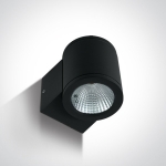 One Light vanjska zidna svjetiljka LED 6W WW IP54 100-240V crna - DM67138E/B/W